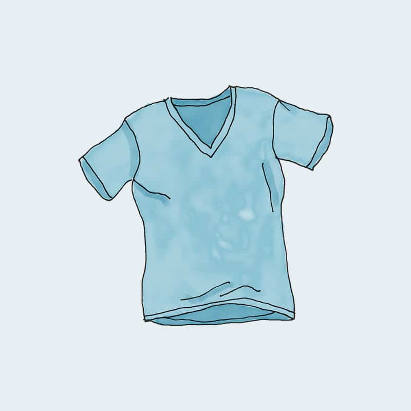 V-Neck T-Shirt - Bilde 3